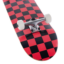 Load image into Gallery viewer, BLANK 8.0 Inch Complete Skateboard Red Checker