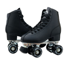 Load image into Gallery viewer, SKATE GEAR Outdoor 83A Wheels Quad Roller Skate - Classic Black