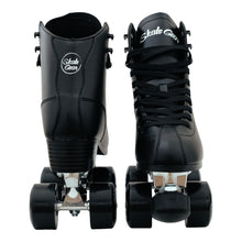 Load image into Gallery viewer, SKATE GEAR Outdoor 83A Wheels Quad Roller Skate - Classic Black