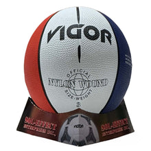 Load image into Gallery viewer, VIGOR Size 3 Red/White/Blue Rubber Basketball "Eagle with flag"