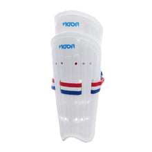 Load image into Gallery viewer, VIGOR Black/White Medium/Large Shin Guards