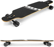 Load image into Gallery viewer, FISH 41 Inch Complete Longboard Black Wheels