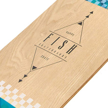 Load image into Gallery viewer, FISH 41 Inch Complete Longboard Green Trace