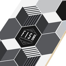 Load image into Gallery viewer, FISH 41 Inch Complete Longboard White