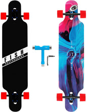 Load image into Gallery viewer, FISH 41 Inch Complete Longboard Dreamland
