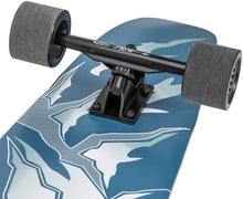 Load image into Gallery viewer, FISH 44 Inch Kick Tail Bamboo Longboard Cruiser - Grey