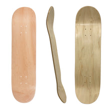 Load image into Gallery viewer, BLANK 7.75 | 8.0 | 8.25 | 8.5 Hard Maple Skateboard Decks GR Type