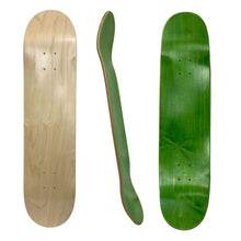 Load image into Gallery viewer, BLANK 7.75 | 8.0 | 8.25 | 8.5 Canadian Maple Skateboard Deck MCA Type