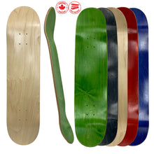 Load image into Gallery viewer, BLANK 7.75 | 8.0 | 8.25 | 8.5 Canadian Maple Skateboard Deck MCA Type