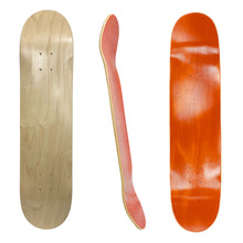 Load image into Gallery viewer, BLANK 7.75 | 8.0 | 8.25 | 8.5 Canadian Maple Skateboard Deck MCA Type