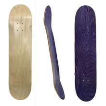 Load image into Gallery viewer, BLANK 7.75 | 8.0 | 8.25 | 8.5 Canadian Maple Skateboard Deck MCA Type