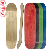 Load image into Gallery viewer, BLANK 7.75 | 8.0 | 8.25 | 8.5 Skateboard Decks Bottom Stained SA Type