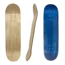 Load image into Gallery viewer, BLANK 7.75 | 8.0 | 8.25 | 8.5 Skateboard Decks Bottom Stained SA Type