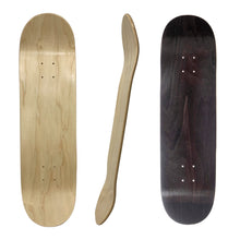 Load image into Gallery viewer, BLANK 7.75 | 8.0 | 8.25 | 8.5 Skateboard Decks Bottom Stained SA Type
