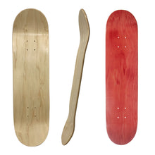 Load image into Gallery viewer, BLANK 7.75 | 8.0 | 8.25 | 8.5 Skateboard Decks Bottom Stained SA Type