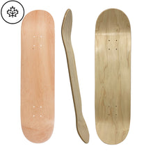 Load image into Gallery viewer, BLANK 7.75 | 8.0 | 8.25 | 8.5 Hard Maple Skateboard Decks GR Type