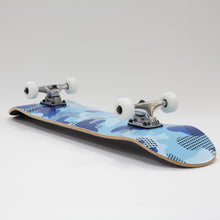 Load image into Gallery viewer, 3whys 8.0 Inch Complete Skateboard Blue Camouflage