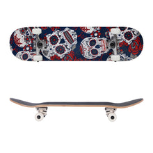Load image into Gallery viewer, 3whys 8.0 Inch Complete Skateboard Day of The Dead