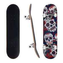 Load image into Gallery viewer, 3whys 8.0 Inch Complete Skateboard Day of The Dead