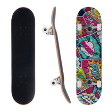 Load image into Gallery viewer, 3whys 8.0 Inch Complete Skateboard Pop Art