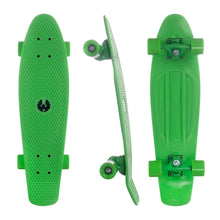 Load image into Gallery viewer, REKON 28 Inches Neon Green Plastic Cruiser