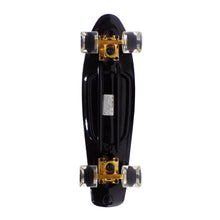 Load image into Gallery viewer, BLANK 22 Inches Black Deck Clear Wheels Plastic Cruiser