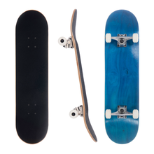 Load image into Gallery viewer, BLANK 8.0 Inch Complete Skateboard Stained Blue