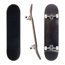 Load image into Gallery viewer, BLANK 8.0 Inch Complete Skateboard Stained Black