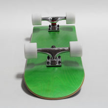Load image into Gallery viewer, BLANK 8.5 Inch 60mm Wheels Complete Skateboard Stained Green