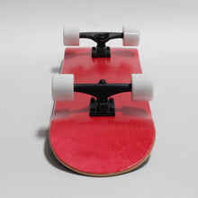 Load image into Gallery viewer, BLANK 8.5 Inch 60mm Wheels Complete Skateboard Stained Red