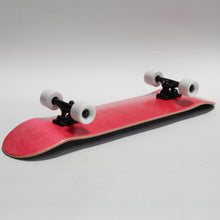 Load image into Gallery viewer, BLANK 8.5 Inch 60mm Wheels Complete Skateboard Stained Red