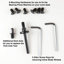 Load image into Gallery viewer, BLANK Bearing Press Machine Up to 70mm Wheels