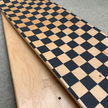 Load image into Gallery viewer, BLANK 9 x 33 Inches No Grain Clear Checker Skateboard Grip Tape