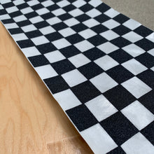 Load image into Gallery viewer, BLANK 9 x 33 Inches No Grain White Checker Skateboard Grip Tape