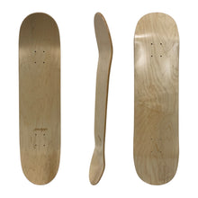 Load image into Gallery viewer, 3WHYS 7.75 | 8.0 | 8.25 | 8.5 Natural Skateboard Deck