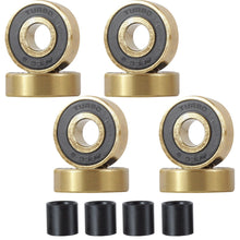 Load image into Gallery viewer, TURBO ABEC 5, 7 Titanium Bearings