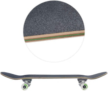 Load image into Gallery viewer, AWAKEN 8.0 Inch Complete Skateboard Green Skull
