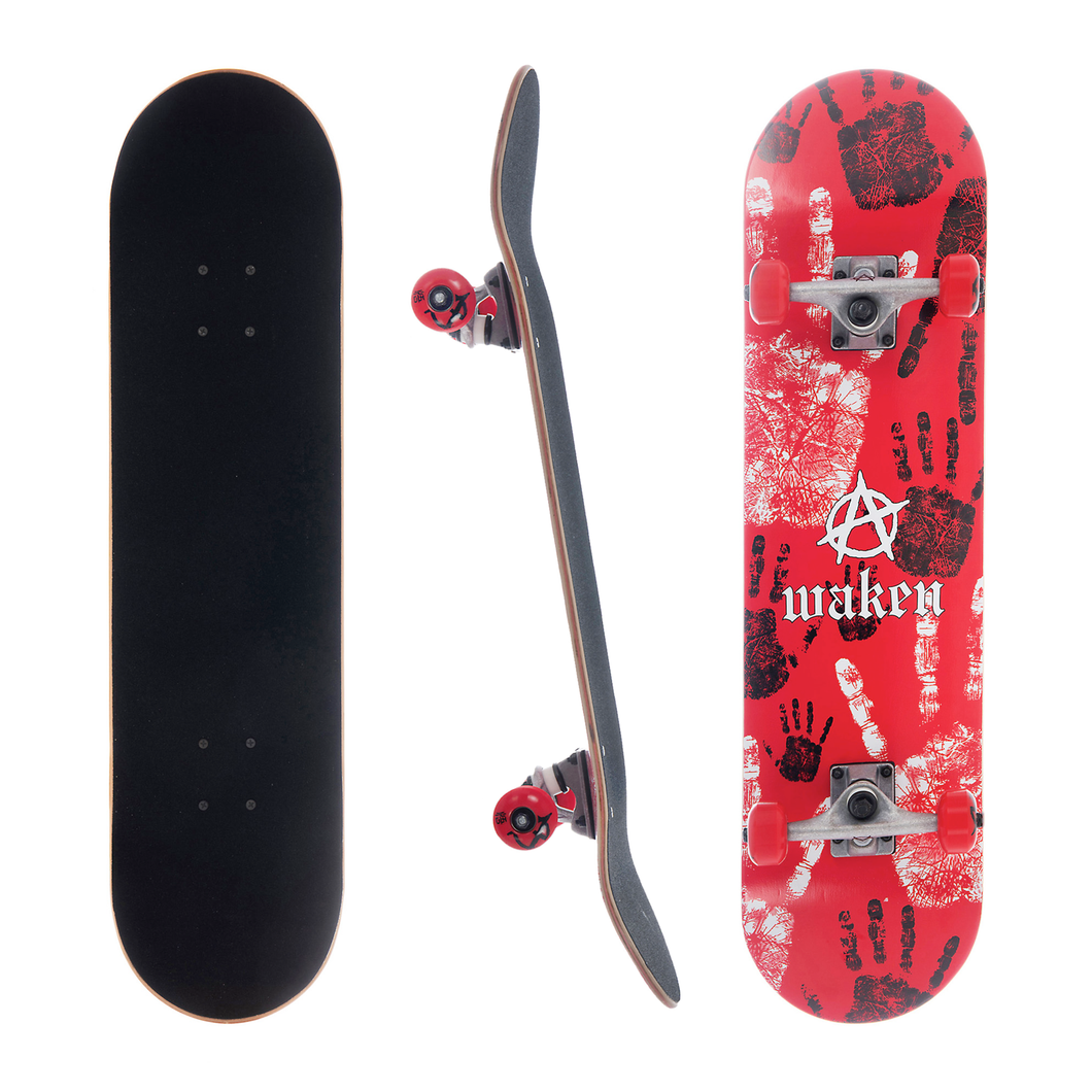 AWAKEN 8.0 Inch Complete Skateboard Give Me Five