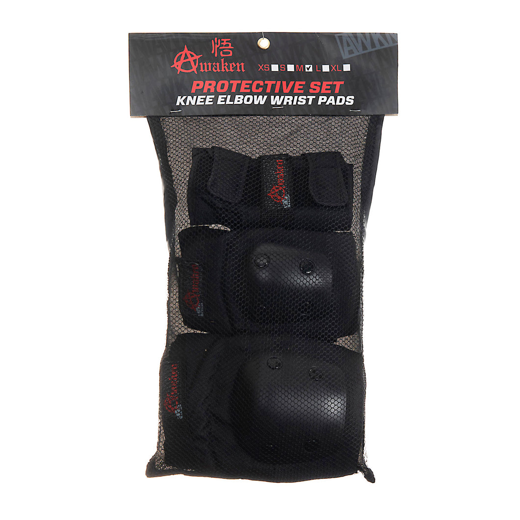 AWAKEN 3 in 1 Skate Multi Sports Pretective Pads Set