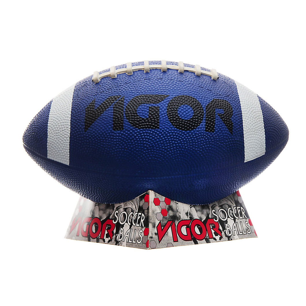 VIGOR Size 3 Blue White Rubber Junior Football
