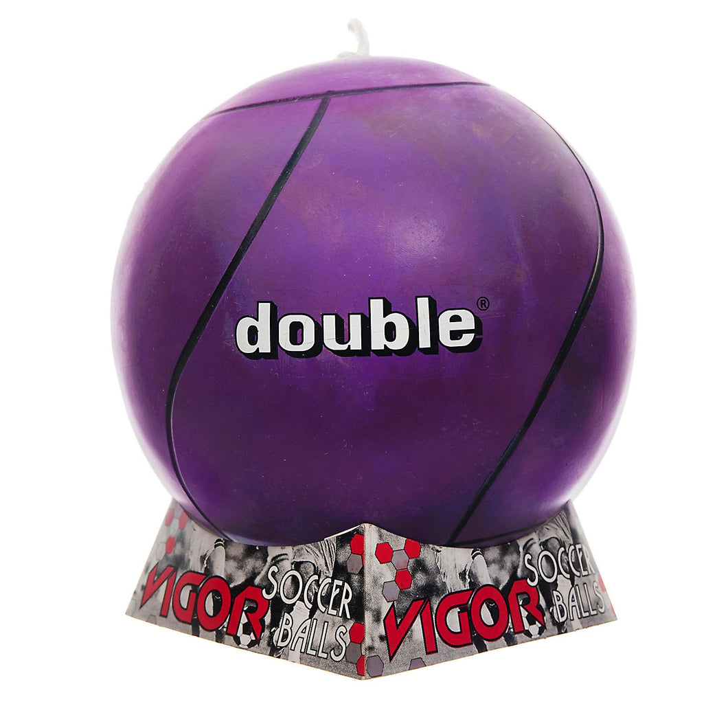 DOUBLE Purple Rubber Tether Ball