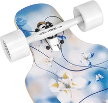 Load image into Gallery viewer, FISH 41 Inch Complete Longboard Butterfly
