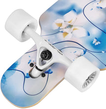 Load image into Gallery viewer, FISH 41 Inch Complete Longboard Butterfly
