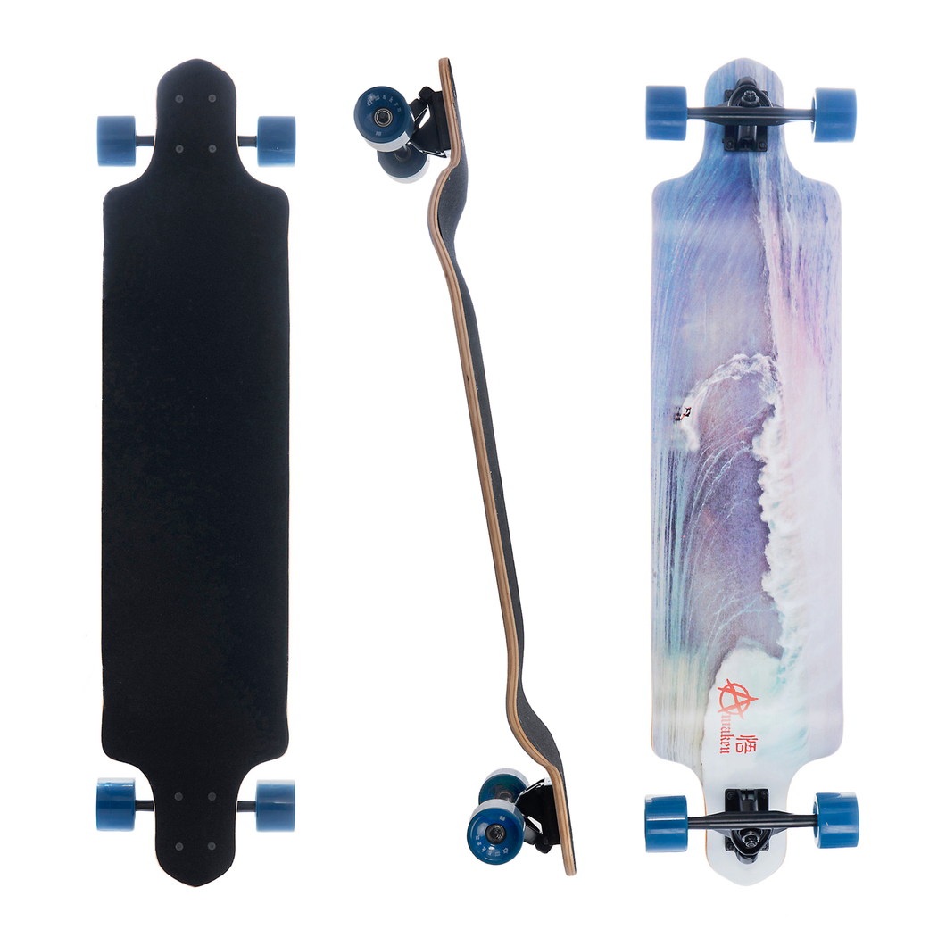 AWAKEN 41 Low Rider Drop Down Complete Longboard WAVE
