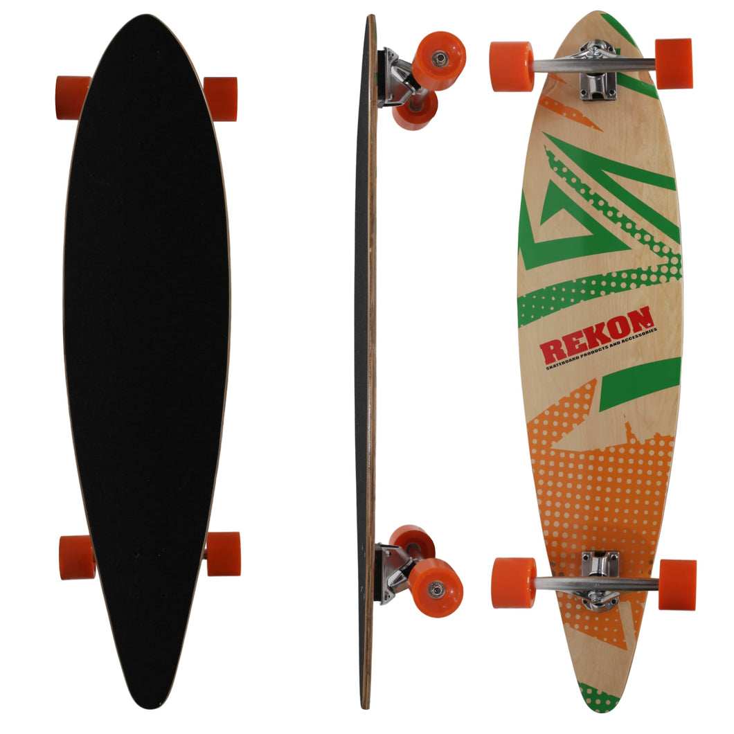 REKON 41 Pintail Complete Longboard GEOMETRIC