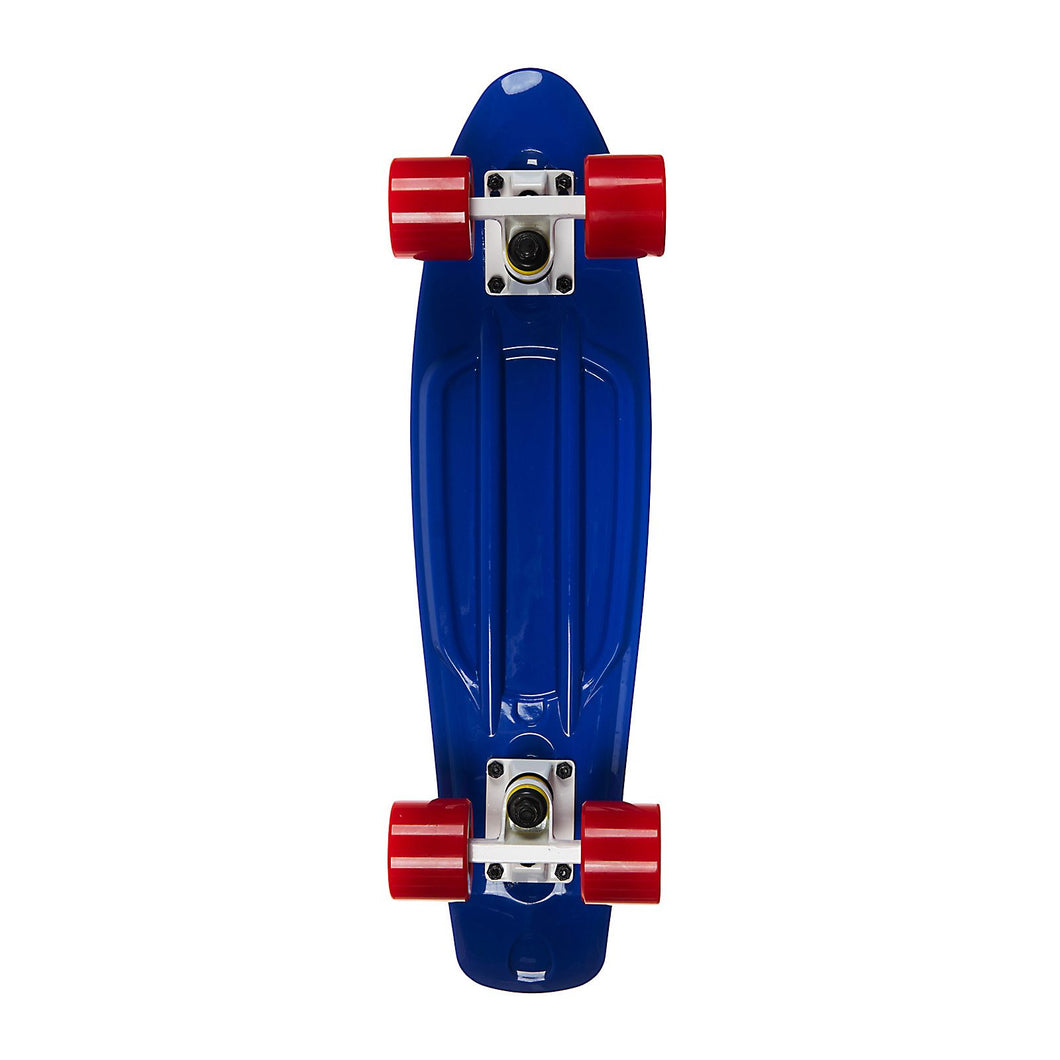 CircleR 22 Inches Blue Plastic Mini Cruiser