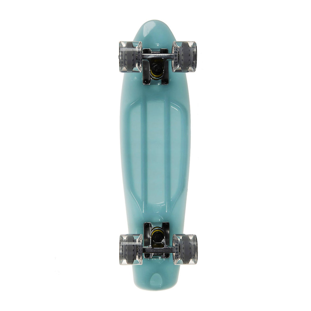BLANK 22 Inches Glow In Dark Blue Mini Cruiser