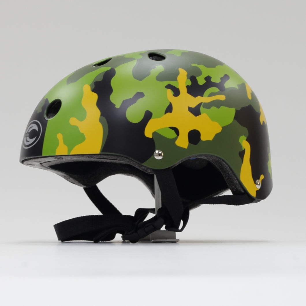 DOUBLE CPSC Skate Multisport Helmet Camouflage