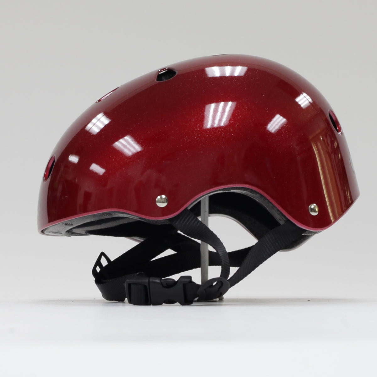 DOUBLE CPSC Skate Multisport Helmet Metallic Red SolEffect