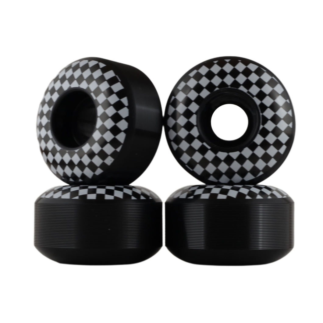 BLANK 52mm 99A Checker Skateboard Wheels
